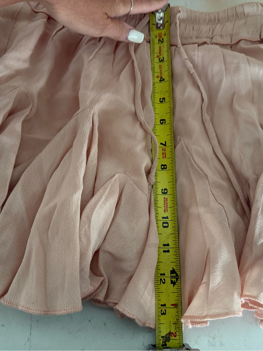 Vici Peach Ruffle Mini Skirt - Picture 5 of 5